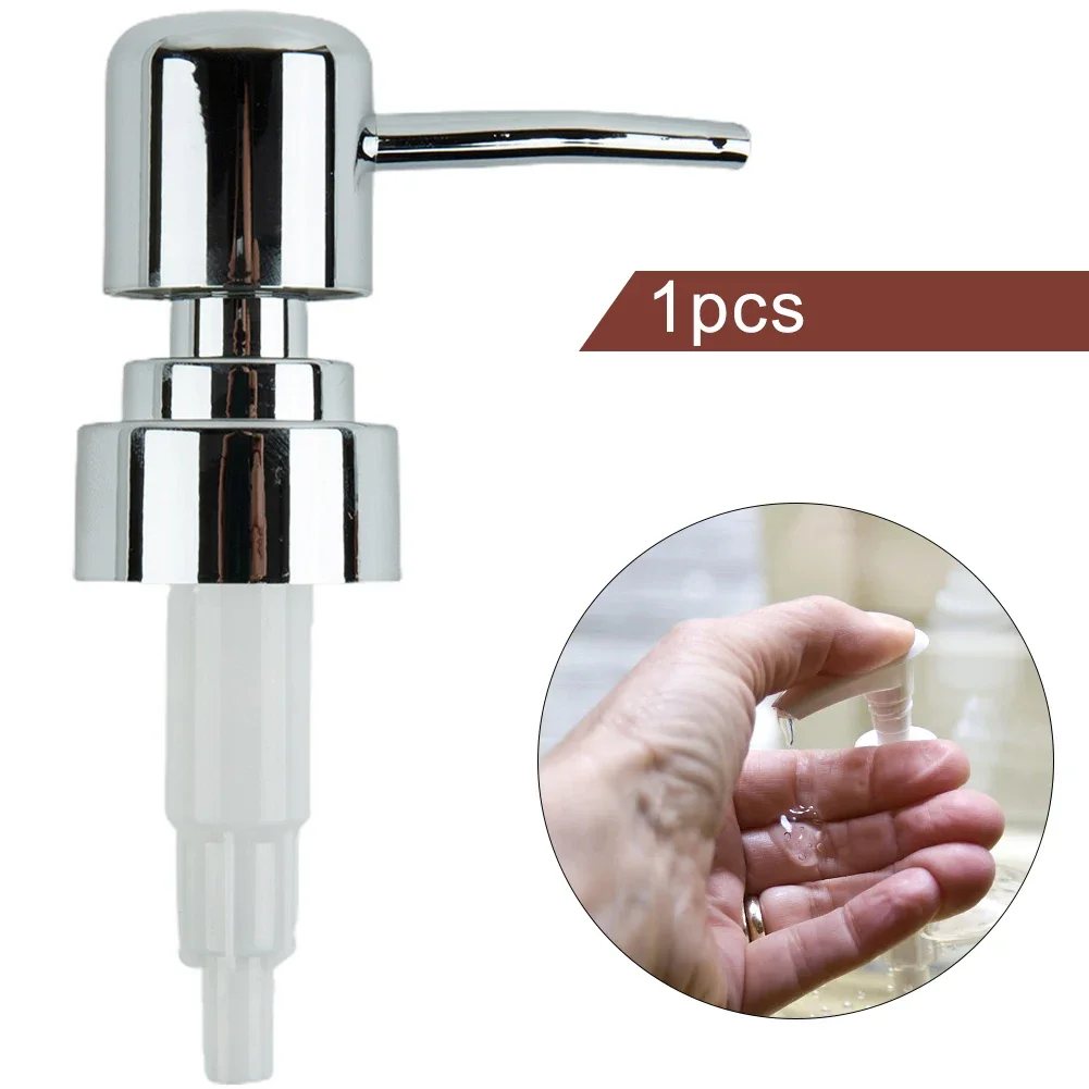 Brand New Bath Accessory Sets Pump Head Tube 9cm Length ABS Black Silver 15cm Tube Length 1PCS For 28/400 Thread
