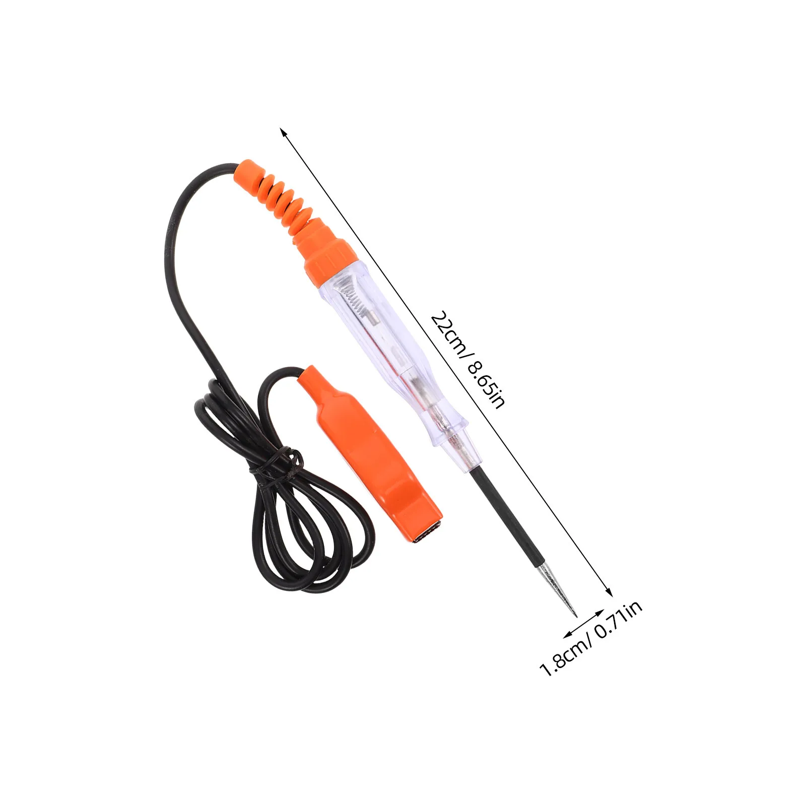 Probador de circuitos de coche, sonda de pluma de prueba eléctrica automotriz portátil para herramienta de prueba de circuito de detección de fallos