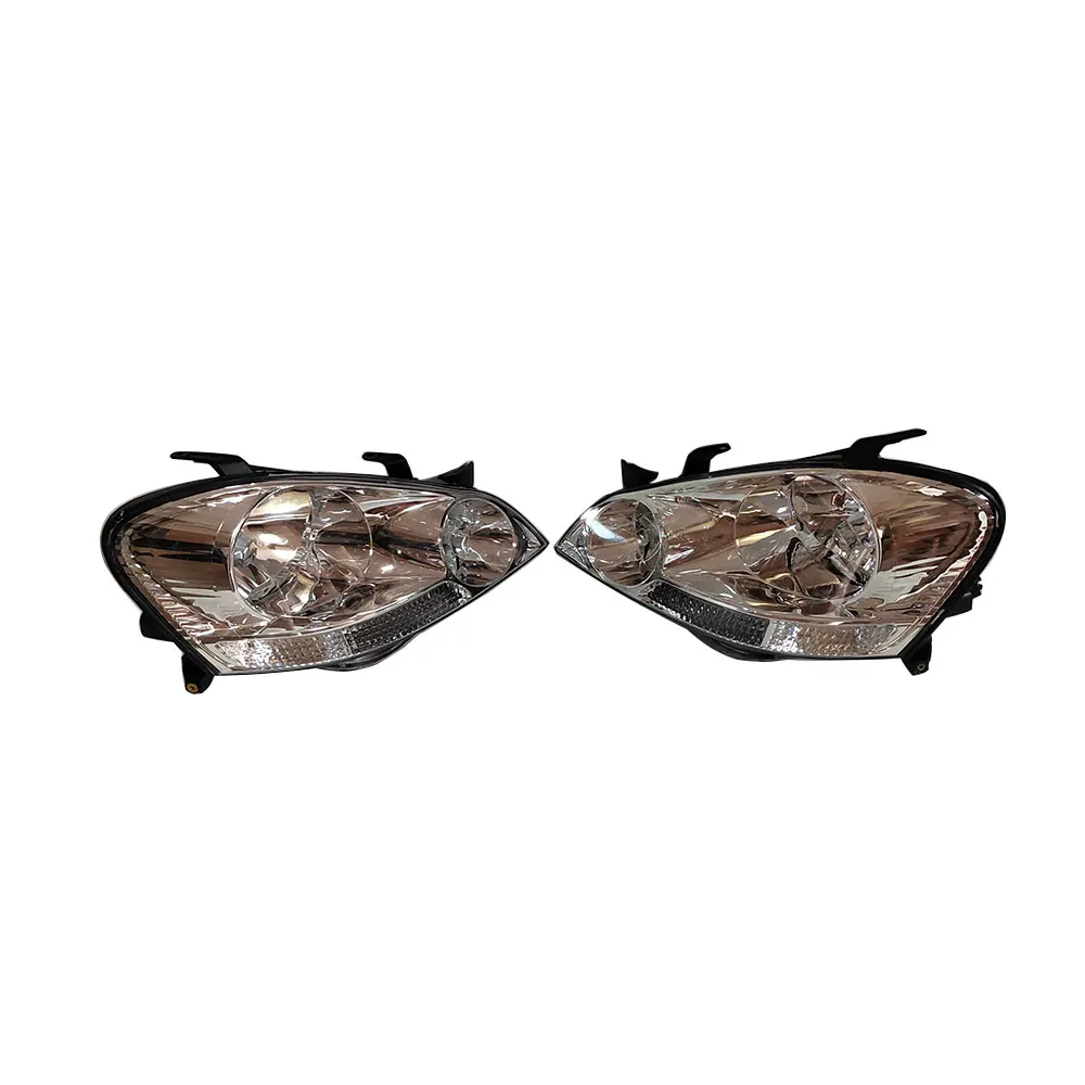 

A Pair Car Front Headlight For Toyota Ipsum Picnic Avensis Verso ACM26 ACM21 Headlamp 2001 2002 2003 White and Black