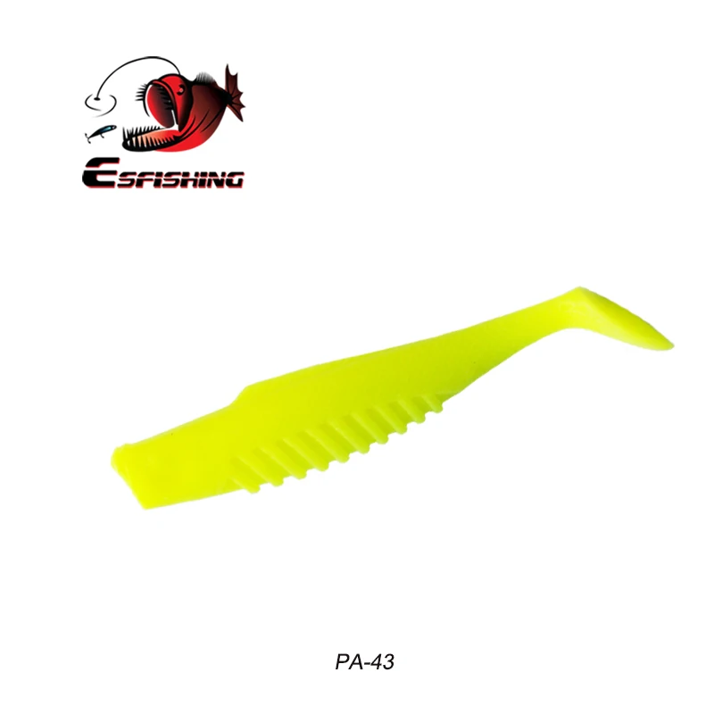 ESFISHING Soft Plastics Cannibal 80mm Silicone Bait Tackle Injected Salts Swimbait Pesca Artificial Fishing Lures