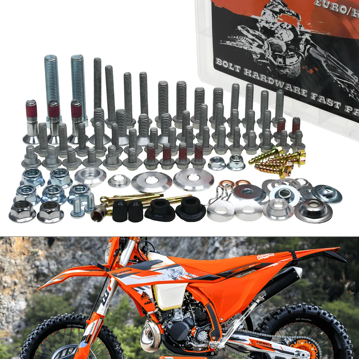 

Hardware Bolt Full Plastics Fastener Kit For KTM EXC EXC-F SX SX-F XC XCF XC-W XCFW 125-530 For Husqvarna FC FE TC TE TX TEi TXi