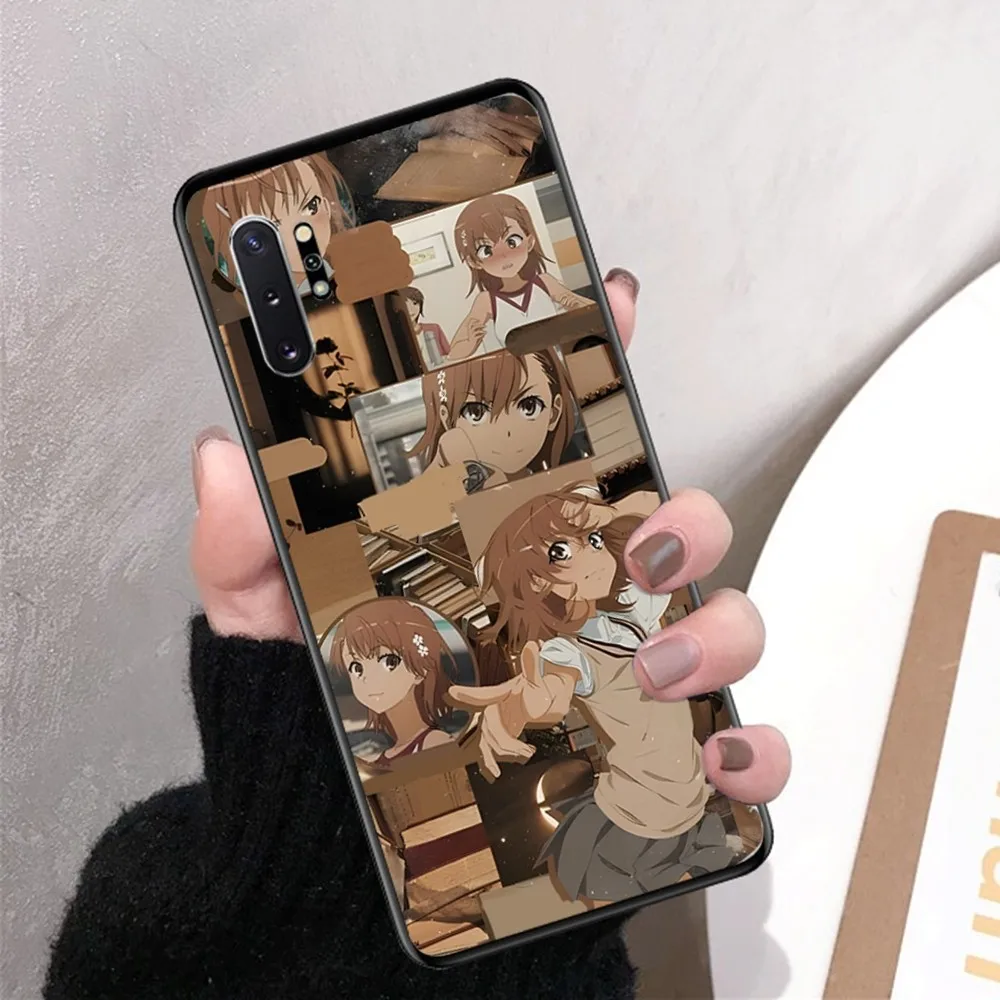 A Certain Magical Index Anime Phone Case For Samsung Note 8 9 10 20 pro plus lite M 10 11 20 30 21 31 51 A 21 22 42 02 03