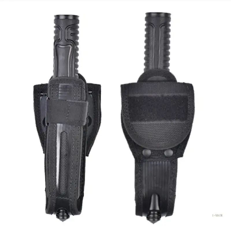 M5TC Nylon Batons Holder 360 Rotating Quick Release Batons Case Holsters Adjustable Batons Outdoor Survival Tool