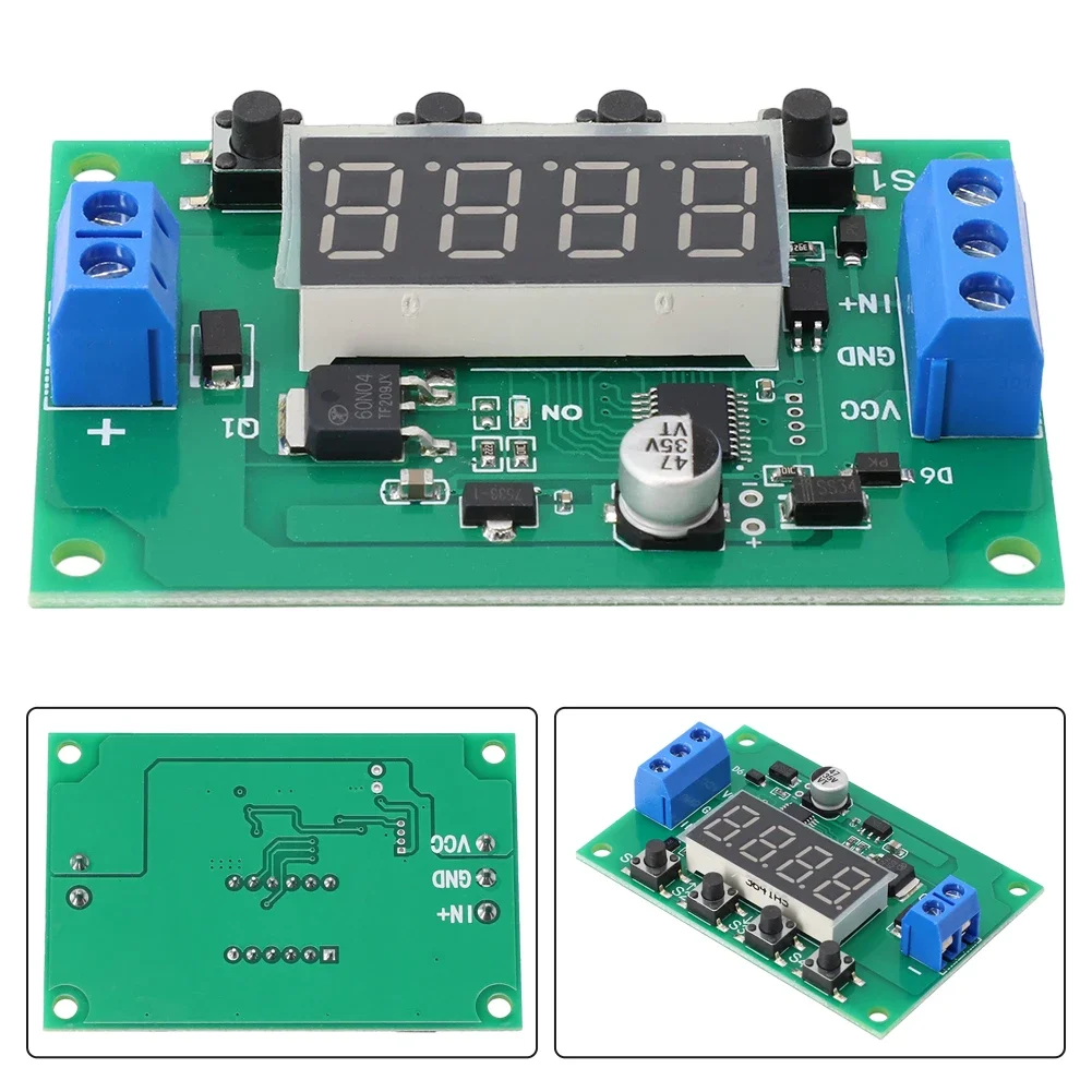 High Qulity Newest 2022 Brand New Time Relay Delay Relay Delay Switch Timer 31 Working Modes DC 12V/24V MOS Tube Control