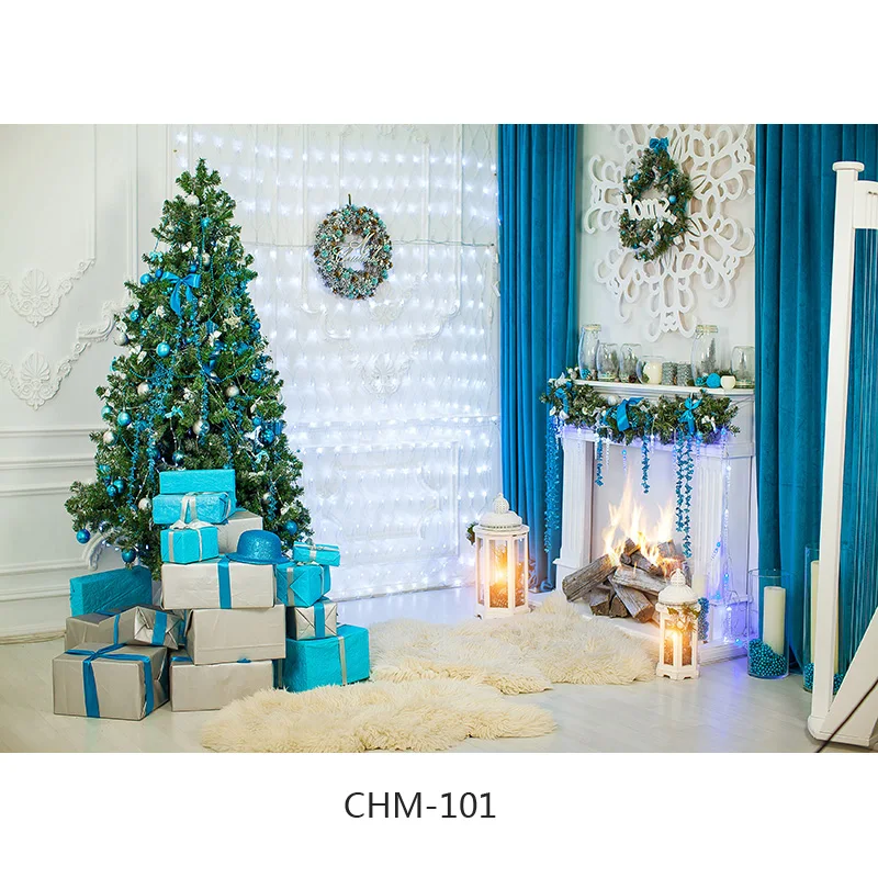 Shengyongbao Art Stof Kerst Indoor Thema Fotografie Achtergrond Kinderen Achtergronden Voor Fotostudio Props 21710 CHM-03