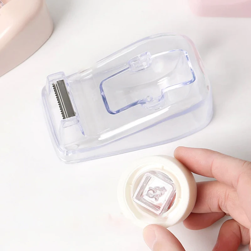Sanrio Hello Kitty Cinnamoroll Cartoon Anime Mini Tape Cutter Cute Cartoon Students Handmade Tools Non-slip Tape Dispenser