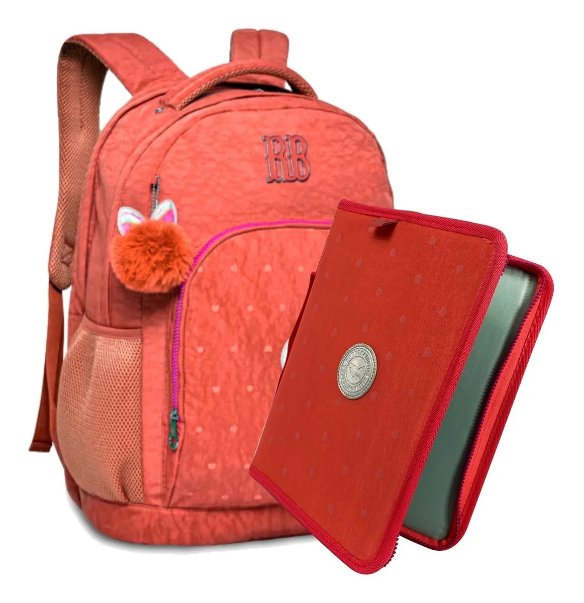 Rebecca Bonbon School Backpack Kit Case Material Rb