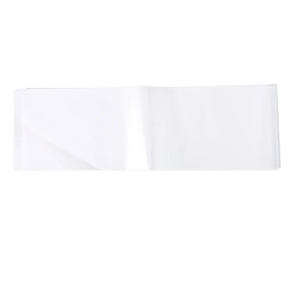 100 Pcs Hair Styling Tools Dye Isolation Sheet Highlighting Board for Dyeing Paddle Coloring Supply White