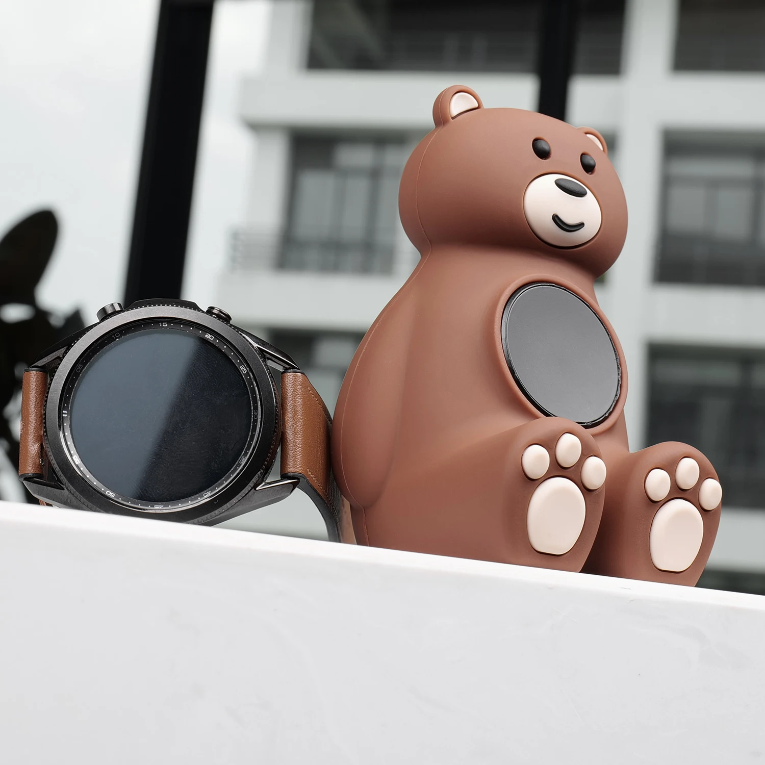 Caricabatterie per Samsung Galaxy Watch 4 Classic 42mm 46mm cavo di ricarica per Samsung Galaxy Watch 4 40 44mm Hodler Stand Dock staffa