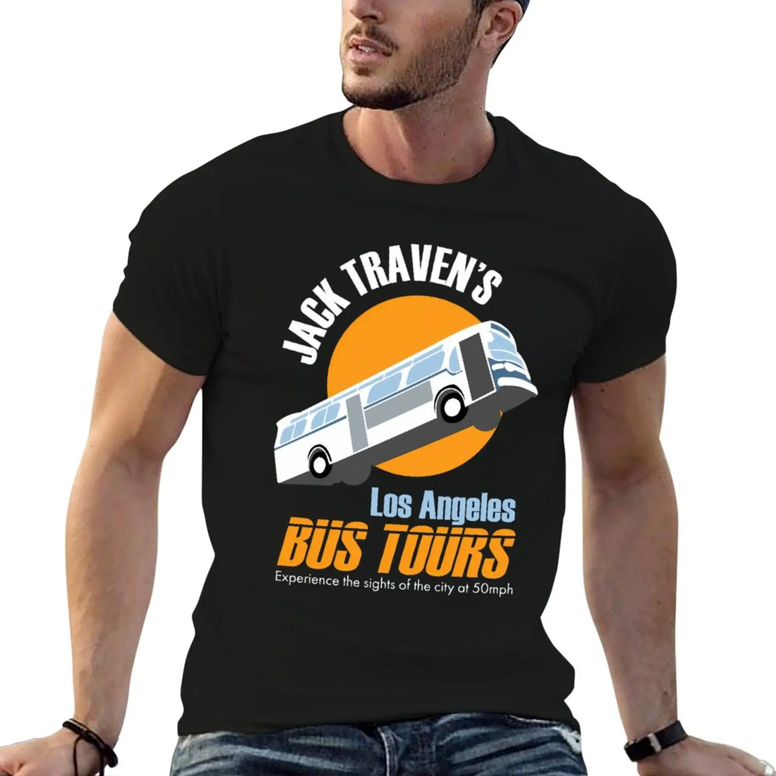 

for Bus Tours t Jack shirts designer Travens Los T-Shirt shirt Angeles t man