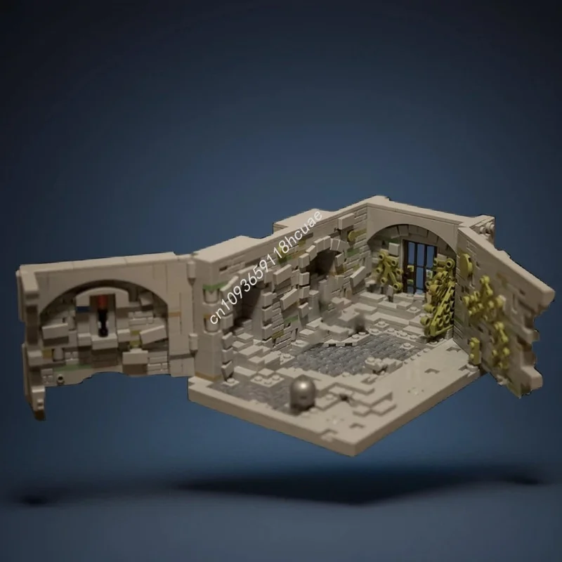 1138 قطعة MOC النفوس المظلمة أوسكار S غرفة نموذج اللبنات العمارة تجميع DIY بها بنفسك هدايا عيد الميلاد ألعاب إبداعية تعليم الاطفال #3