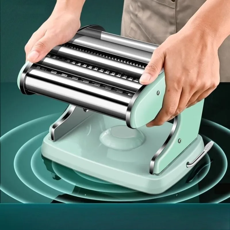 

Suction cup noodle machine Household noodle pressing machine Multifunctional dumpling skin machine Hand shaking surface Rolli