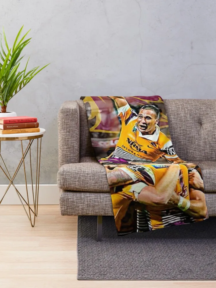 BRISBANE BRONCOS NRL Throw Blanket decorative Blankets For Bed Blankets