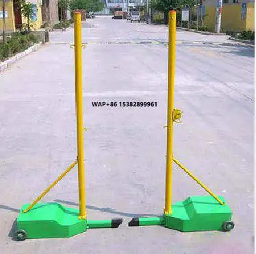 Professional Adjustable Column Movable Volleyball Post/Pole Column for Training