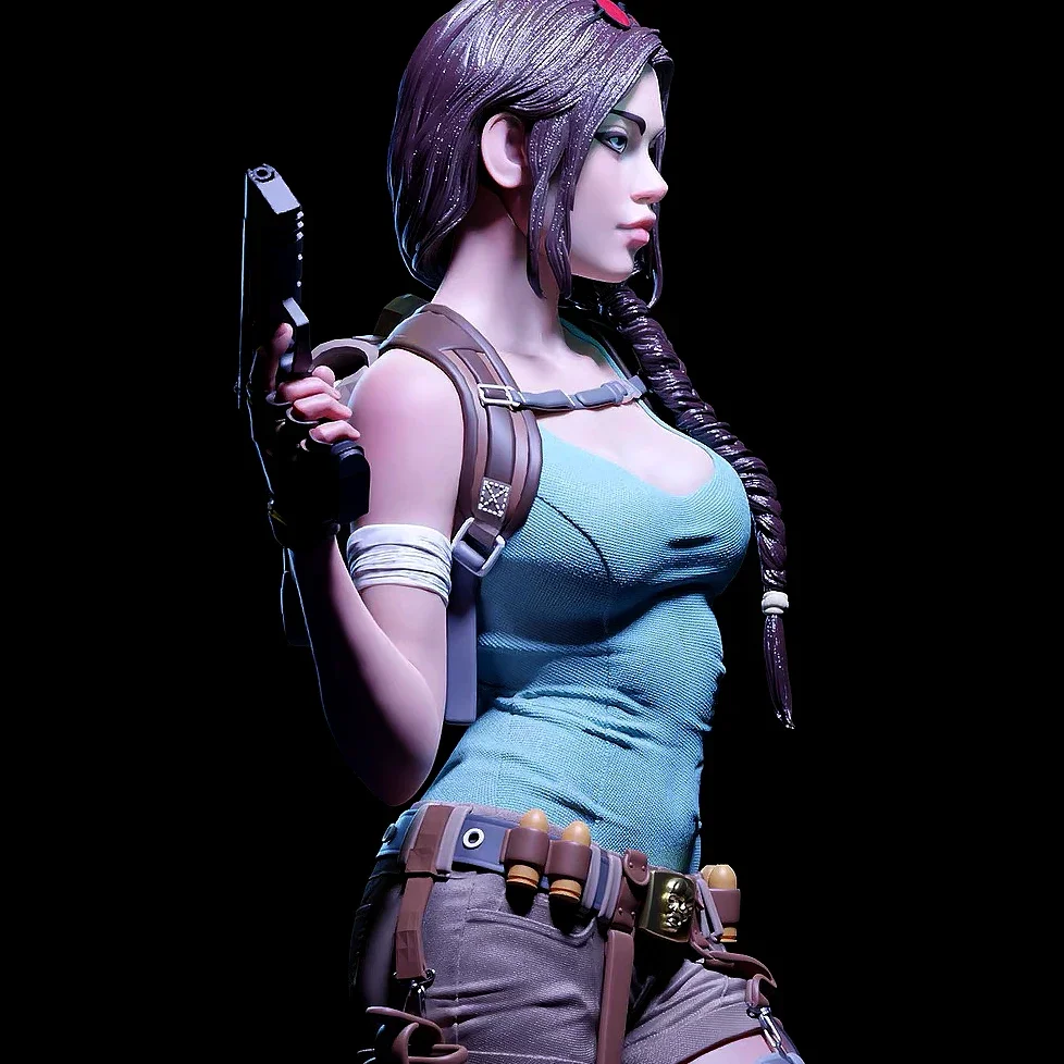 

The height of man 38mm 50mm 75mm Resin model kits colorless and self-assembled（3D Printing）TD-7044/3D