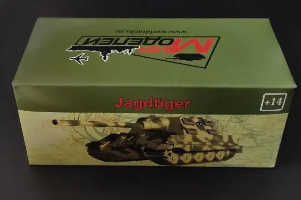 AMER 1/72 Tiger Hunting tanque pesado destructor 1945 modelo decorativo terminado juguete