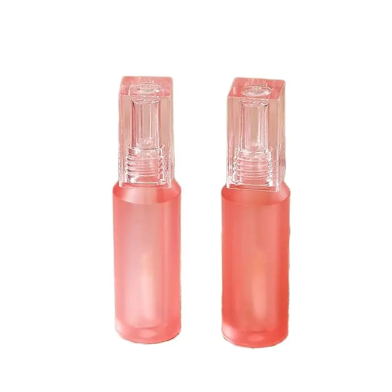 AfricJules-Tubes de brillant à lèvres en plastique, outils de maquillage rouges, emballage cosmétique, forme carrée conviviale rée, bouteille, 4ml, 10 pièces, 25 pièces, 50 pièces