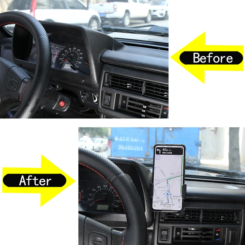 For LADA NIVA 4X4 2009-2019 Car Special Mobile Phone Bracket Multi-Function GPS Navigation Bracket Car Accessories