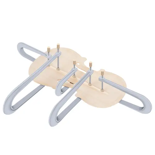 Violin Bass Bar Clamp Aluminum Fiddle Bass-Bar Clamps Board Fix Viola Cello Sound Beam Bridge Clip Luthiers Repair Tools - Image 2