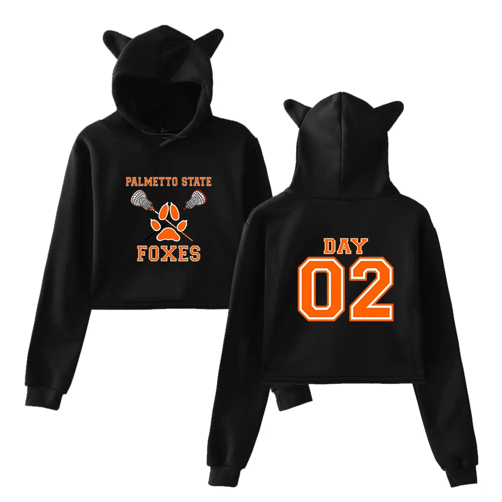 Men Hoodie The Foxhole Court Palmetto State Foxes Hoodie Kawaii Crop Tops Cosplay Sweatshirt Fashion Short Hoodies Y2k 2D Women-