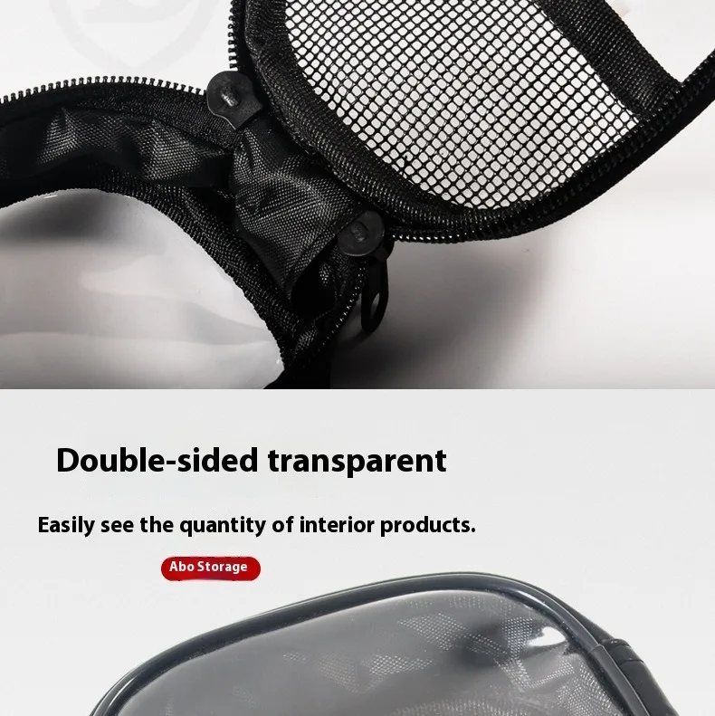 Transparente Netz-Apo-Aufbewahrungstasche, Apo-Schwimmbeutel, Schutztasche, für Angelzubehör, Schwimmkörper-Aufbewahrungswerkzeug-Set, Apo-Tasche – Detail 10