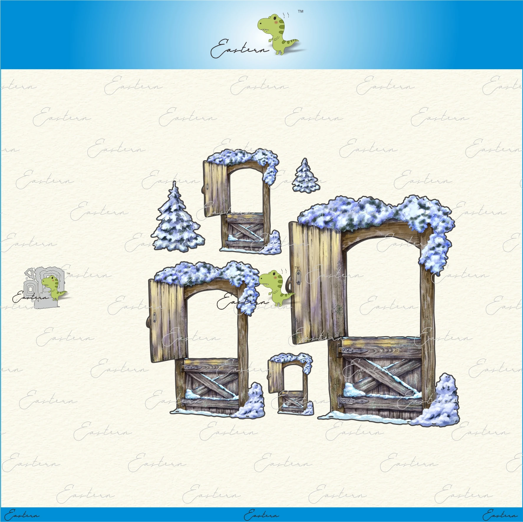 

Knock Knock Die Set metal cutting dies 2023 new diy molds Scrapbooking Paper Making die cuts crafts Printed Sheet