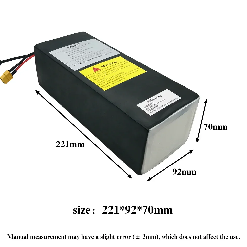 Original 48V 10.5AH for Kugoo V1 electric bicycle battery 18650 13S3P lithium battery