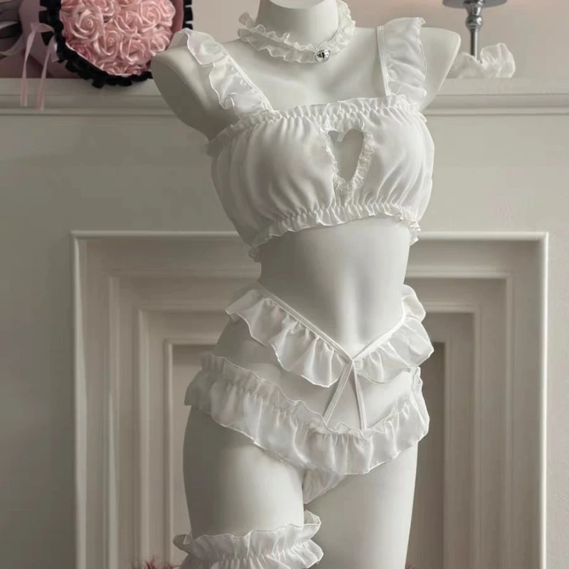 Sweet Cat Anime Cosplay Costume Lolita Underwear Underpants Maid Outfits Kitten Uniform Role Play Halloween Kawaii Lingerie