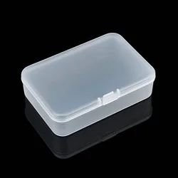 Mini Boxes Rectangle Plastic Storage Box Practical Frosted Translucent Toolbox Bead Jewelry Case Display Organizer Container