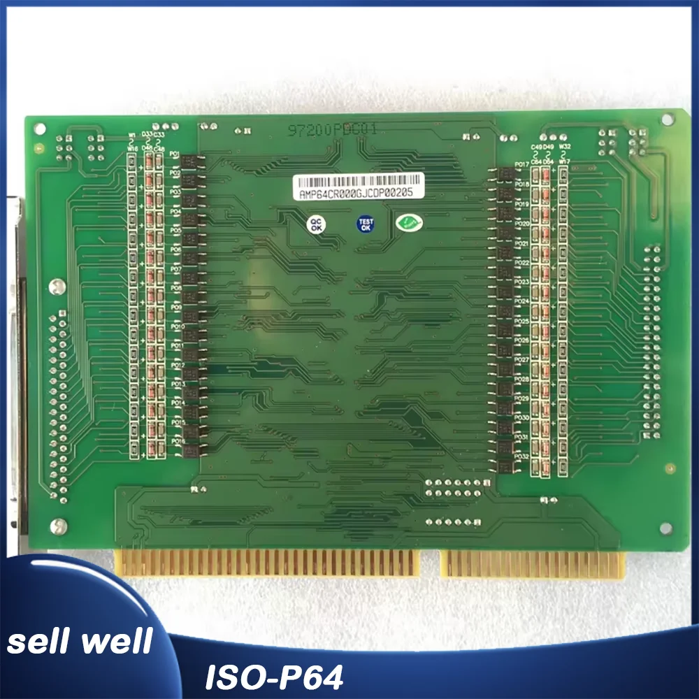 

ISOP64 для 64-канальной цифровой входной карты с оптической изоляцией ISO-P64 REV 3.0