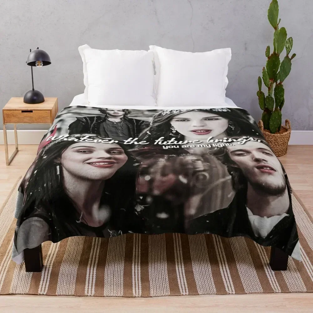 

Reign (Mary and Francis) Throw Blanket Warm Flannel Blanket for Couch Chair Bedroom