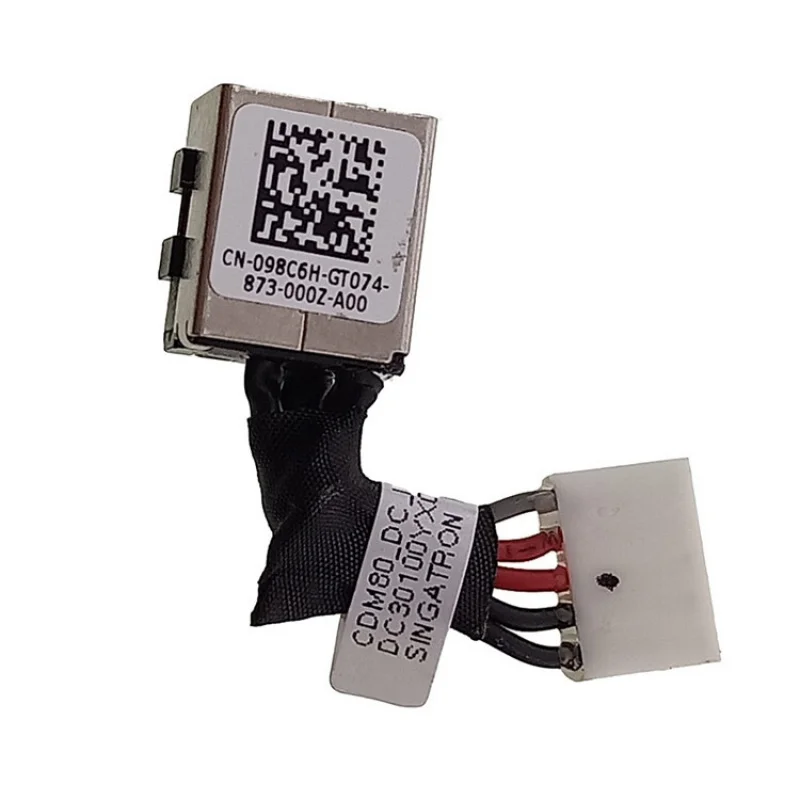 NEW DC Power Jack Cable For Dell Latitude 5580 E5580 M3520 098C6H DC30100ZB00