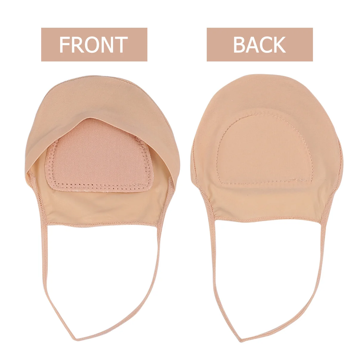 Calcetines invisibles para mujer, almohadillas transpirables para el antepié, calcetines cortos reutilizables para sandalias, tacones planos, ropa de verano, herramienta para el cuidado de los pies, 3 uds.