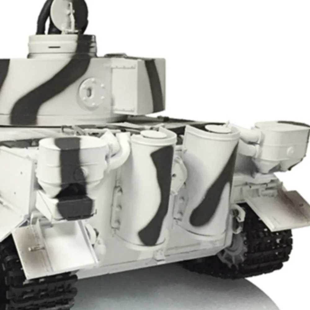 Henglong RC Tank 1/16 3818 7,0 plástico alemán Tiger I RTR RC tanque barril retroceso 2,4G tanque de Control remoto BB Pellets RC modelo de juguete