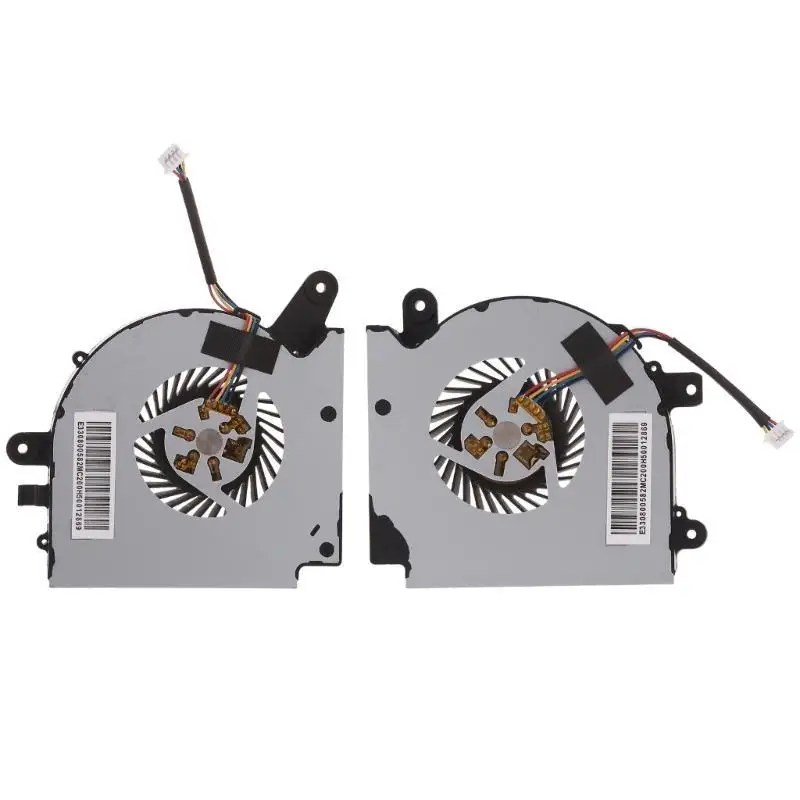 652F Laptop GPU Radiator 5V 4 pin 4-wires Cooling Fan Quiet GPU CPU Cooler Laptop Cooler Portable USB Powered