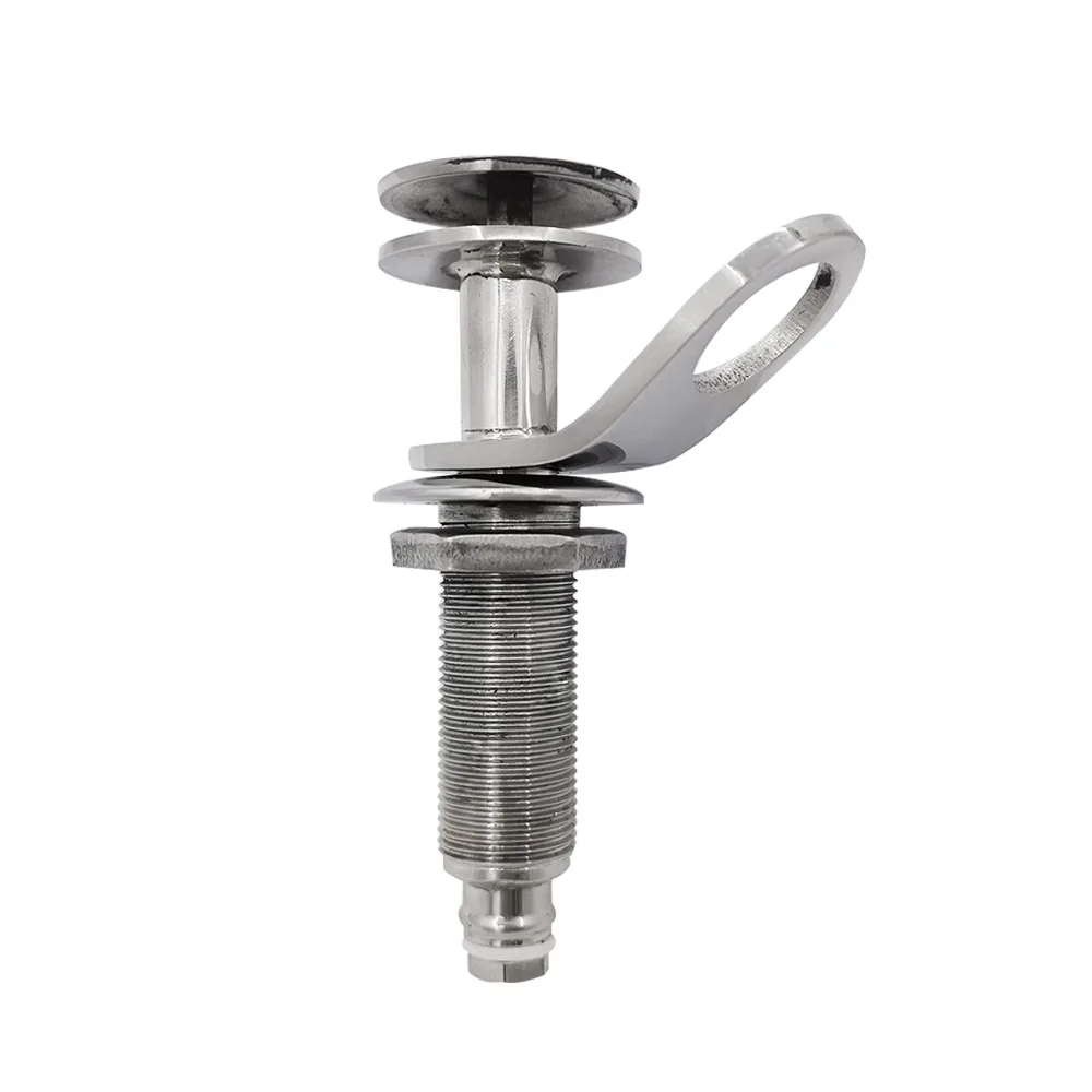 MARINE ACCESSORIES 304 STAINLESS STEEL QUICK RELEASE SPRING HOOK DETACHABLE BOAT FENDER HOLDER PLUG‑AND‑PLAY FOR BOAT BUMPER FEN