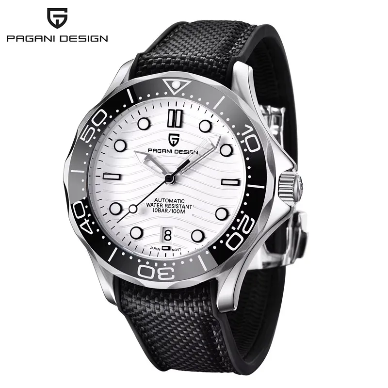 PAGANI DESIGN New 007 commander Men\'s Mechanical Watches Top Brand luxury Watch Men 100M Automatic Waterproof Sport Watch 2024