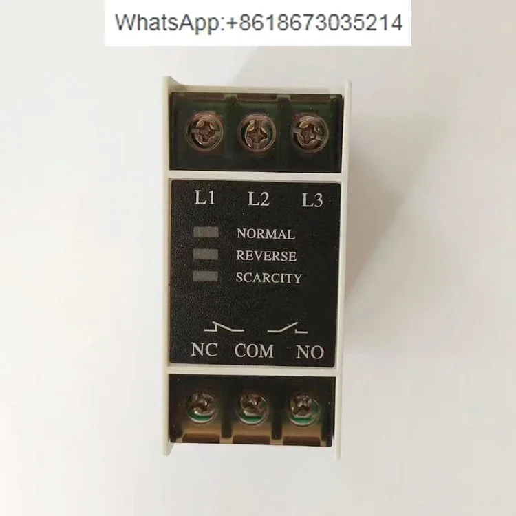 TG30S card rail type three-phase AC phase sequence protection relay XJ12 elevator accessories phase break phase loss protection