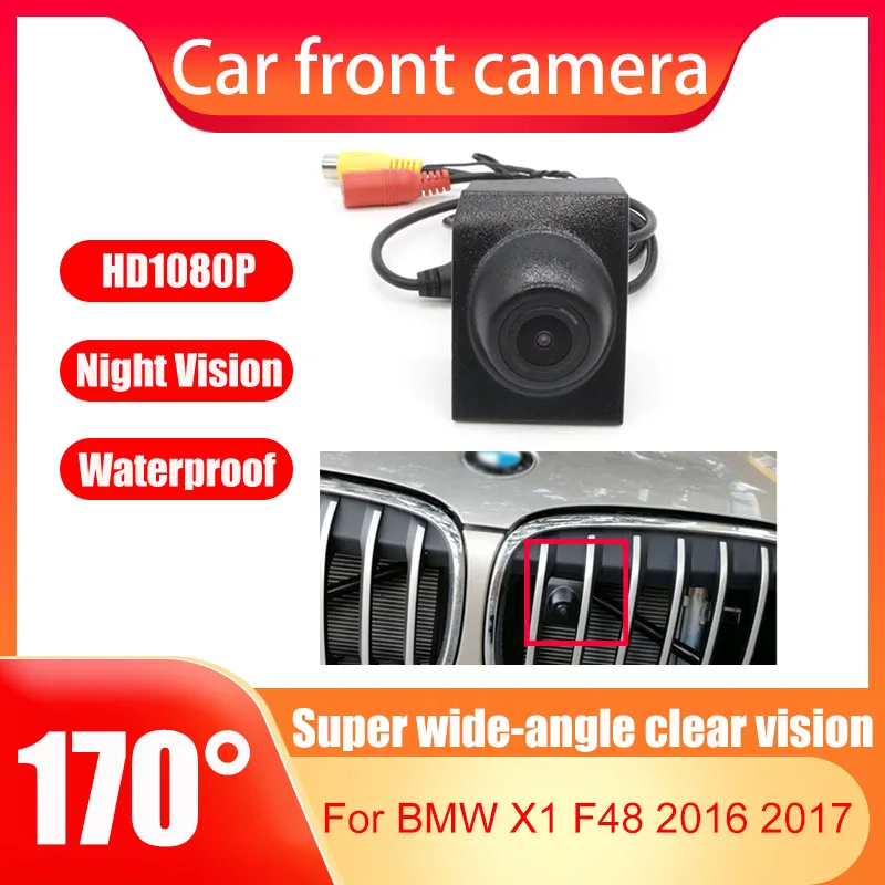 

HD CCD Car Front View Parking Night Vision Positive Waterproof Logo Camera For BMW X1 F48 2016 2017