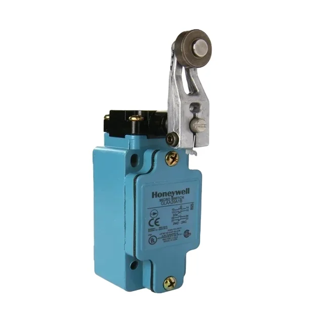 Honeywell Die Cast Zinc Housing 2NO/2NC GLA Series GLAA20A1B Roller Lever Limit Switch