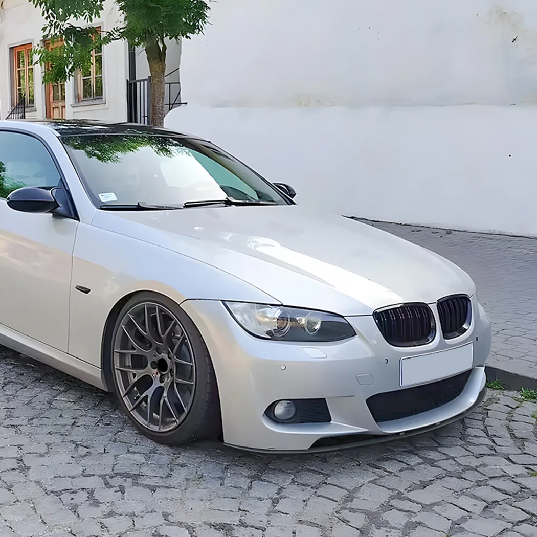 Front Bumper Lip Spoiler For BMW 3 Series E92 E93 M Sport 2006-2013 Front Bumper Protector Lower Blade Splitter Car Styling