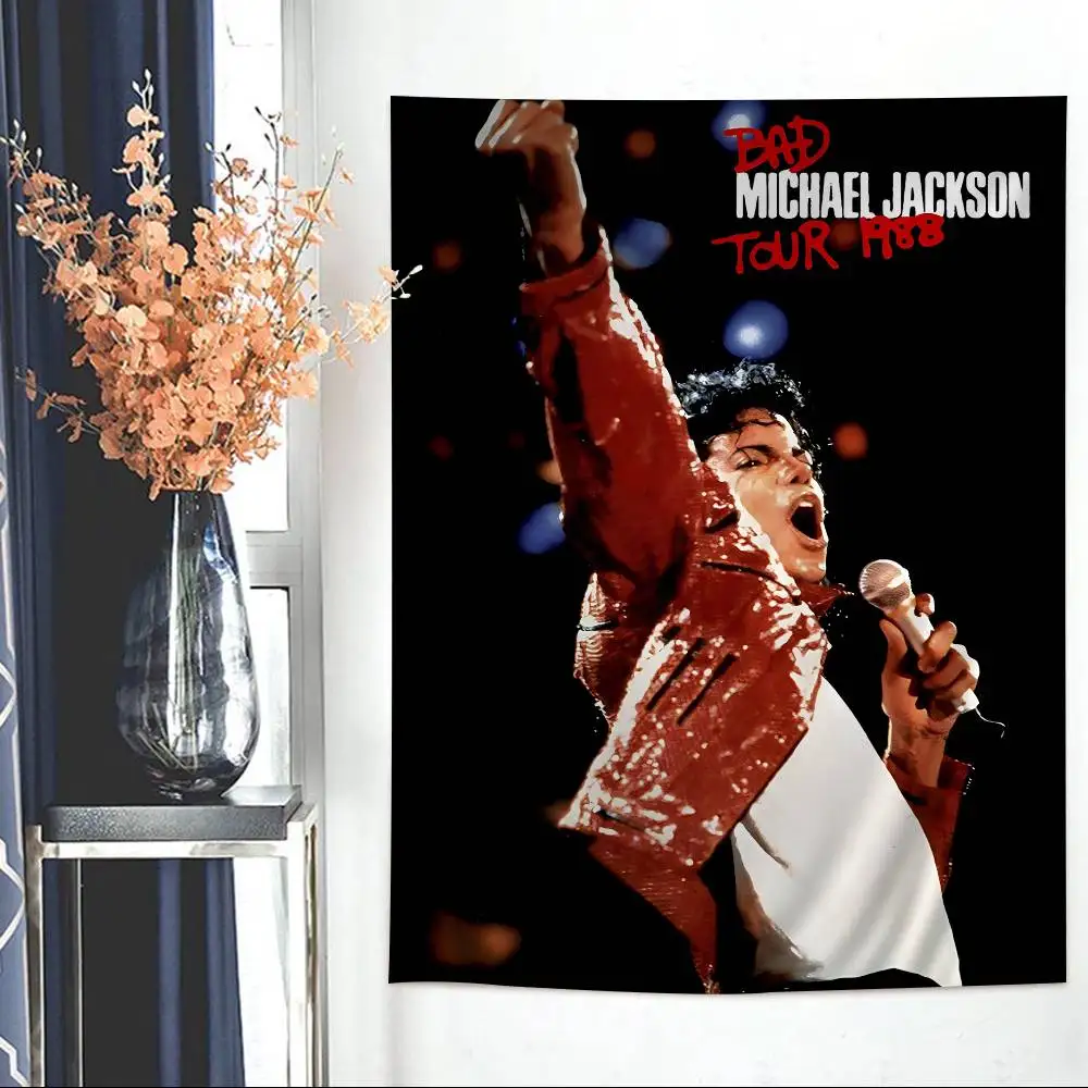 Pop Singer Michael Jackson Hanging Bohemian Tapestry Cheap Hippie Wall Hanging Bohemian Wall Tapestries Mandala Wall Home Decor