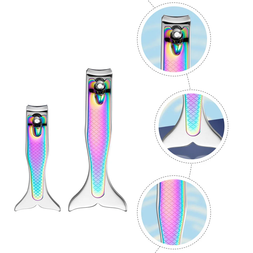 4-delige nagelknipperset roestvrij staal precisie nageltrimmer voor vingernagel teennagelverzorging draagbare manicure pedicurekit