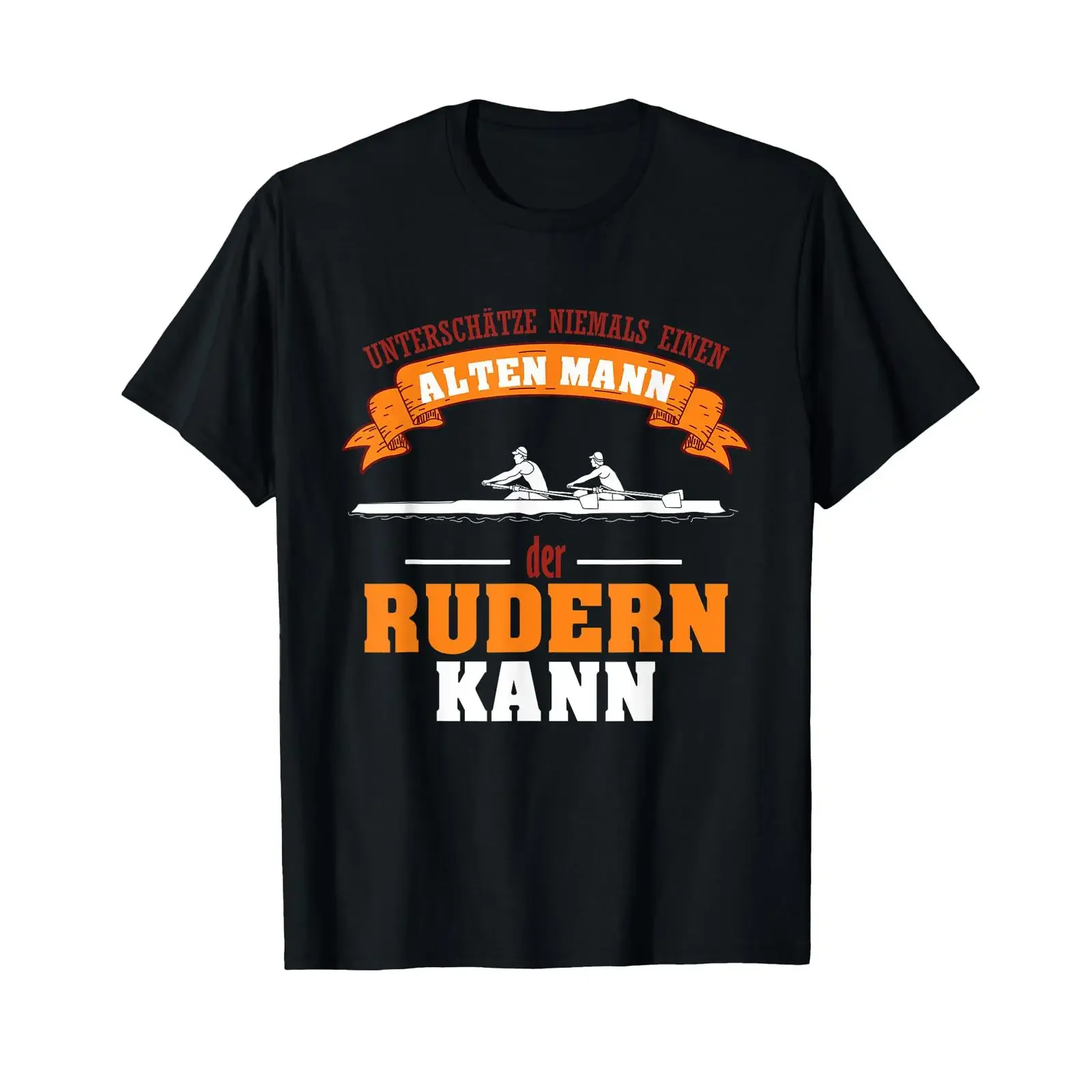 Rowing rowers pensioners never underestimate an old man T shirt vintage Washed Slightly graphic Stylish fashion Comfortable