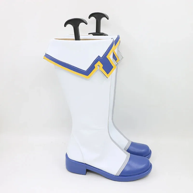 Proyecto Sekai colorido escenario hazaña Tenma Tsukasa Anime personalizar Cosplay zapatos botas Tenma Tsukasa Rubio naranja mezcla Cosplay peluca