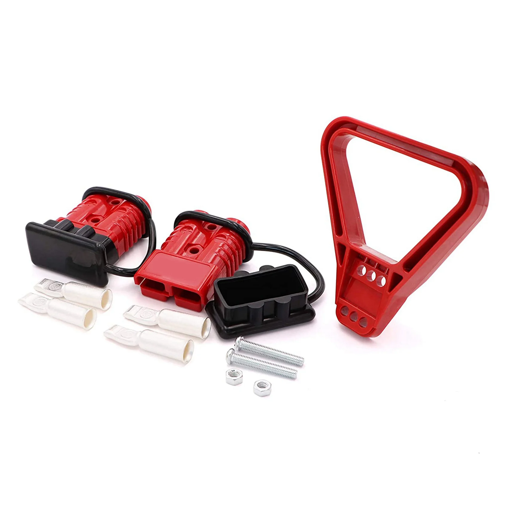 Classy-4Pcs 175A 1/0 AWG Battery Power Connector Cable Quick Connect Disconnect Kit For Connector For Car ATV Winch