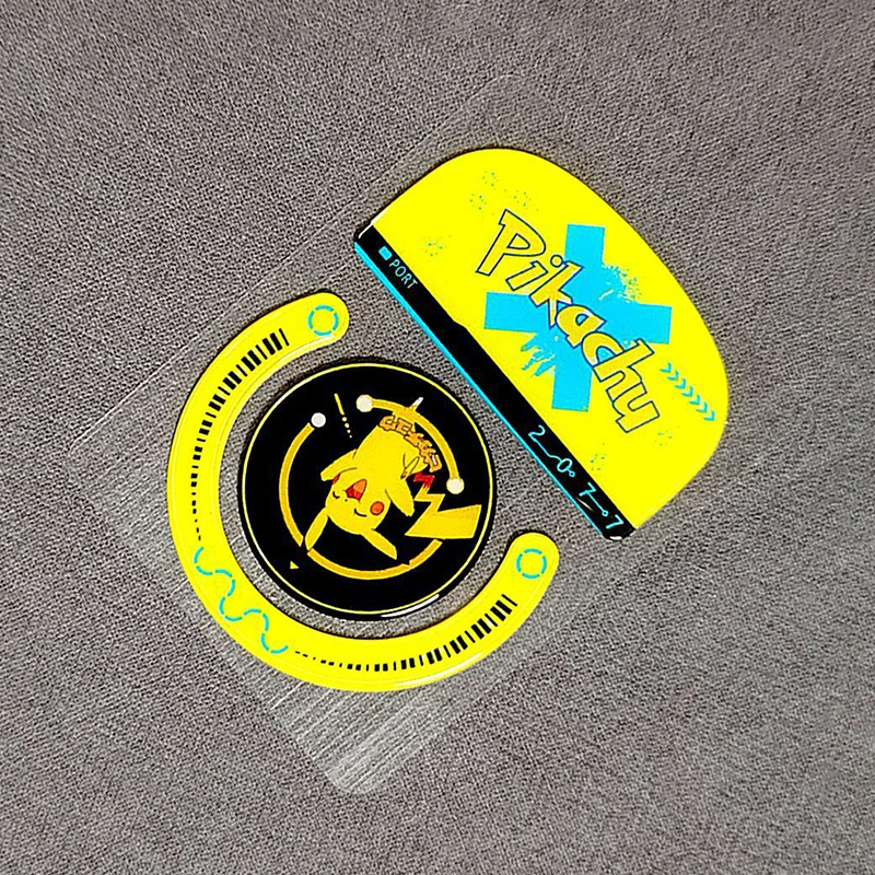 Glass Mouse Skates Glide Feet Pads Mouse Feet Sticker for  GPW GPW2 G-pro Wireless Gaming Mouse Rounded Curved Edges