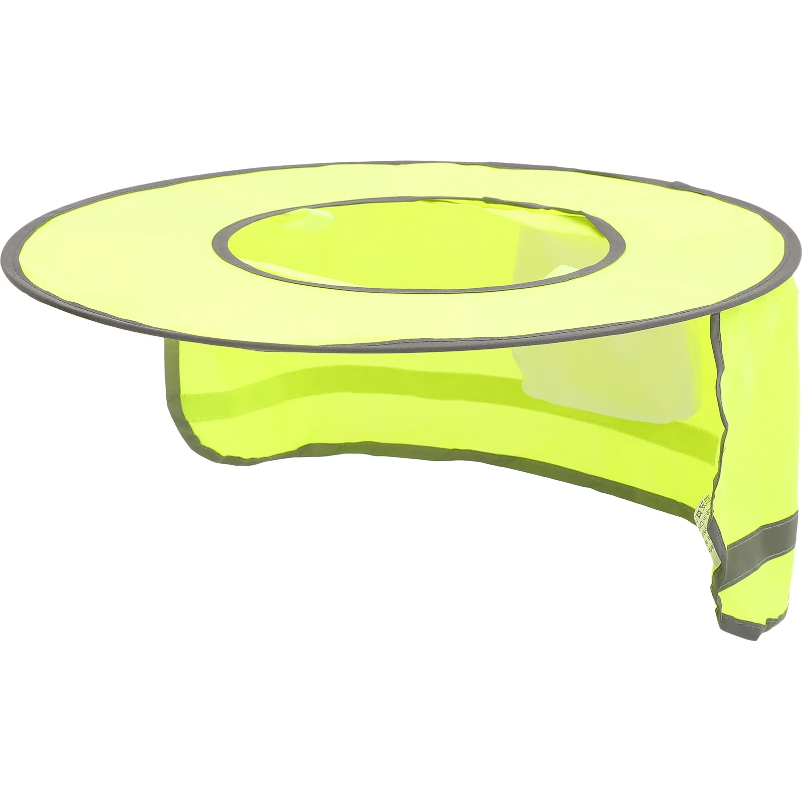 

Hard Hat Sun Shade Full Brim Neck Protection Visor Uv Resistant Foldable Safety Hat Accessory For Construction Workers