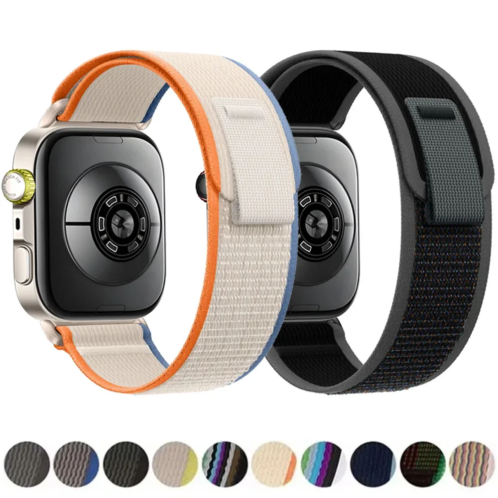 حزام من النايلون بحلقة جبال الألب لساعة Huawei Watch Fit 3/4/4 Pro سوار معصم بديل قابل للتنفس لساعة Huawei Watch Fit 4 معصمه #1