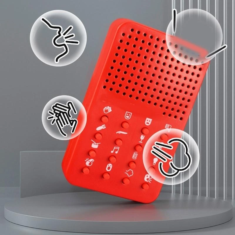 J15U Creative 16 Button Sound Toy for Kids Brings Laughter to Parties and Holidays Funny Noise Maker Toy Prank Toy